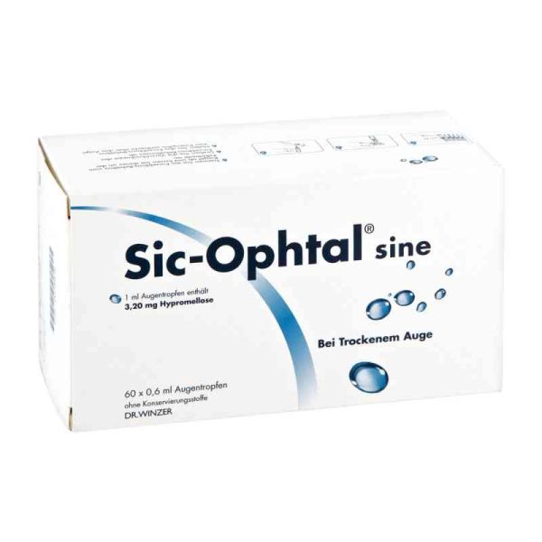 Sic Ophtal sine Augentropfen Augentropfen (60X0.6 ml)