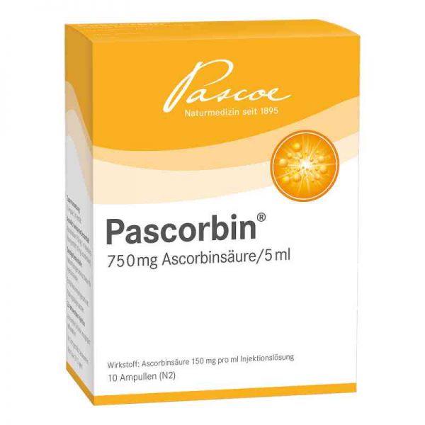 Pascorbin Injektionslösung (10X5 ml)
