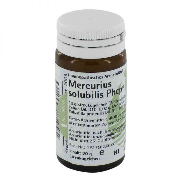 Mercurius Solub. Phcp Globuli (20 g)