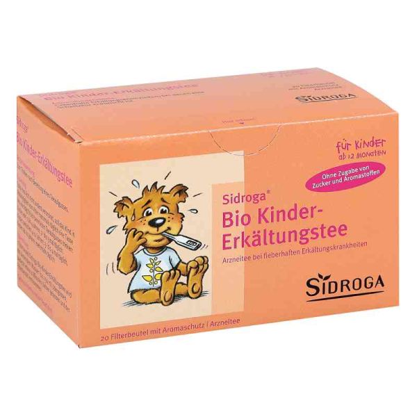 SIDROGA Bio Kinder-Erkältungstee (20 stk)