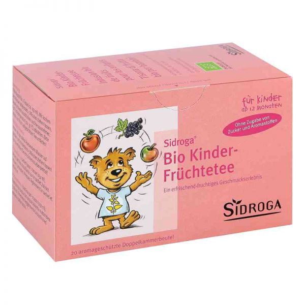 Sidroga Bio Kinder-früchtetee Filterbeutel (20 stk)