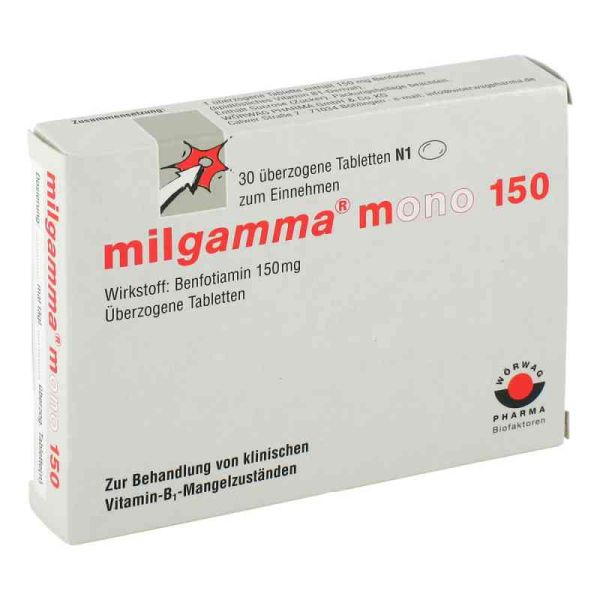 Milgamma mono 150 überzogene Tabletten (30 stk)