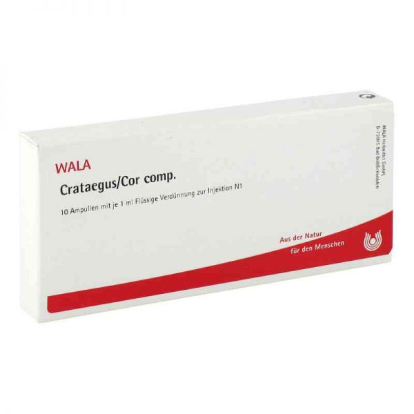 Crataegus Cor Comp. Ampullen (10X1 ml)