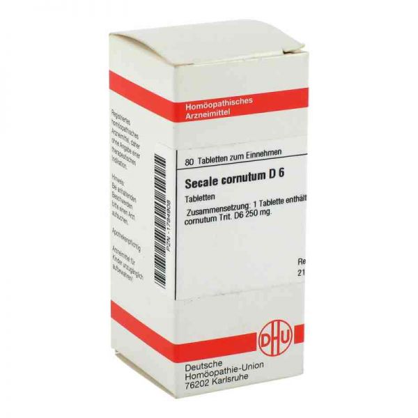 Secale Cornutum D 6 Tabletten (80 stk)