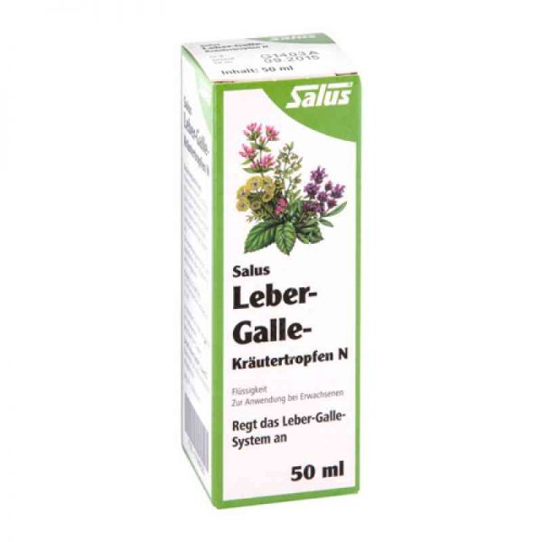 Leber Galle Kräutertropfen N Salus (50 ml)