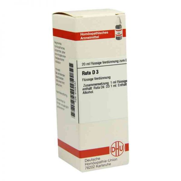 Ruta D 3 Dilution (20 ml)