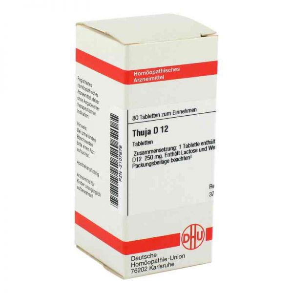Thuja D 12 Tabletten (80 stk)