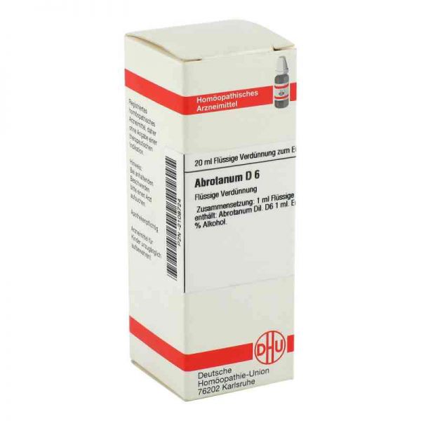 Abrotanum D 6 Dilution (20 ml)