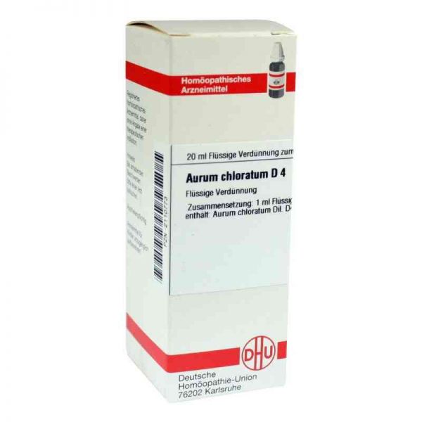 Aurum Chloratum D 4 Dilution (20 ml)