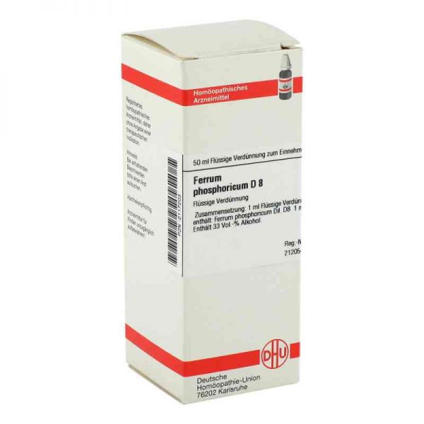 Ferrum Phosphoricum D 8 Dilution (50 ml)
