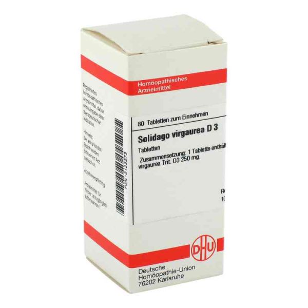 Solidago Virgaurea D 3 Tabletten (80 stk)