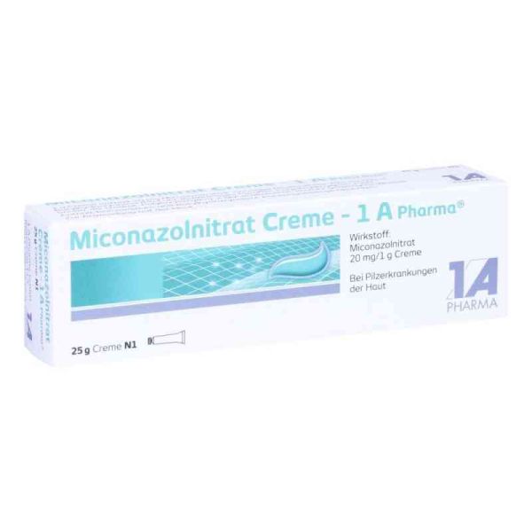 Miconazolnitrat Creme-1A Pharma (25 g)