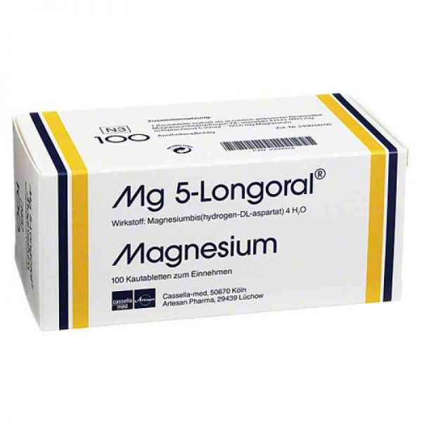 Mg 5 Longoral Kautabletten (100 stk)