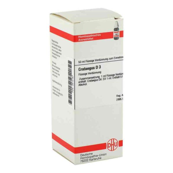 Crataegus D 3 Dilution (50 ml)