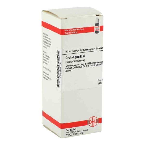 Crataegus D 4 Dilution (50 ml)