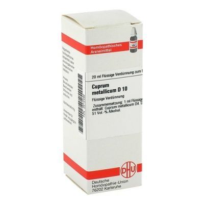 Cuprum Metallicum D 10 Dilution (20 ml)