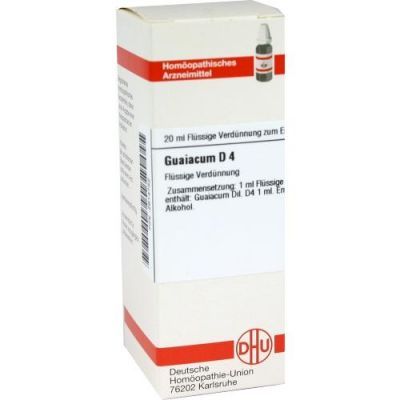 Guaiacum D 4 Dilution (20 ml)