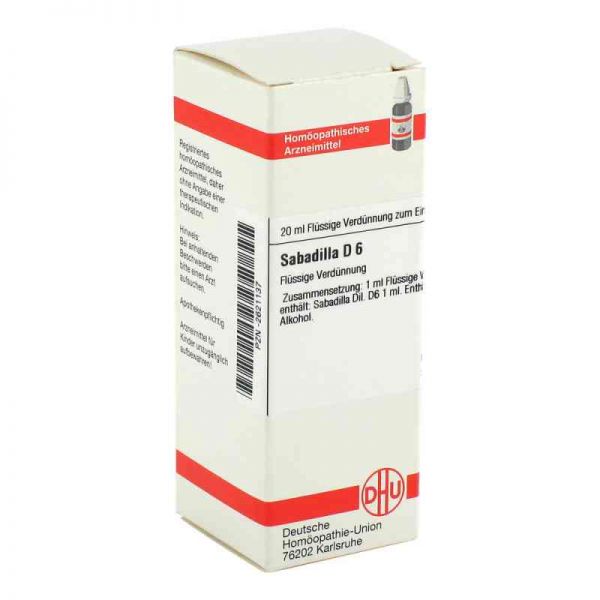 Sabadilla D 6 Dilution (20 ml)