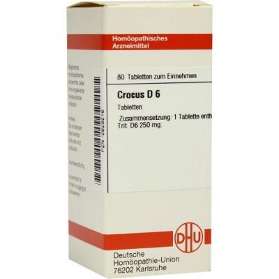 Crocus D 6 Tabletten (80 stk)