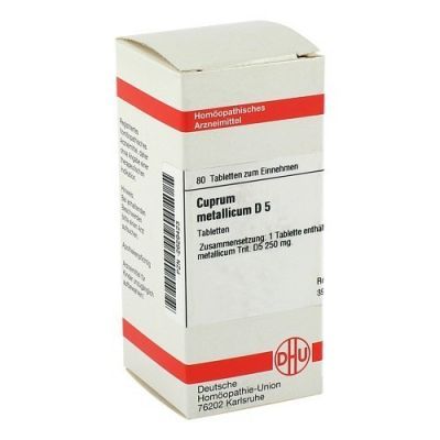Cuprum Metallicum D 5 Tabletten (80 stk)
