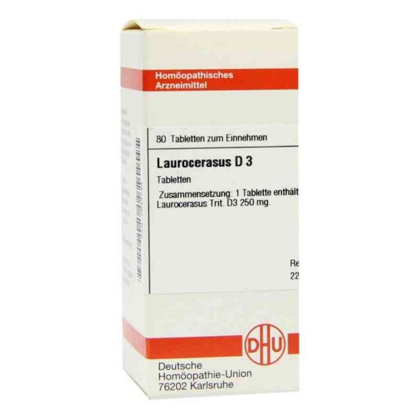 Laurocerasus D 3 Tabletten (80 stk)