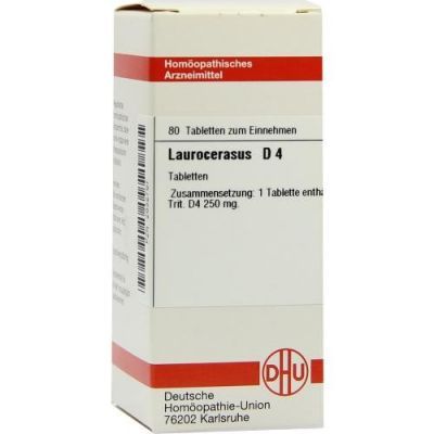 Laurocerasus D 4 Tabletten (80 stk)