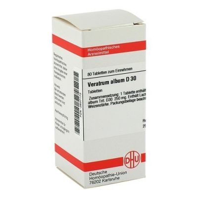 Veratrum Album D 30 Tabletten (80 stk)