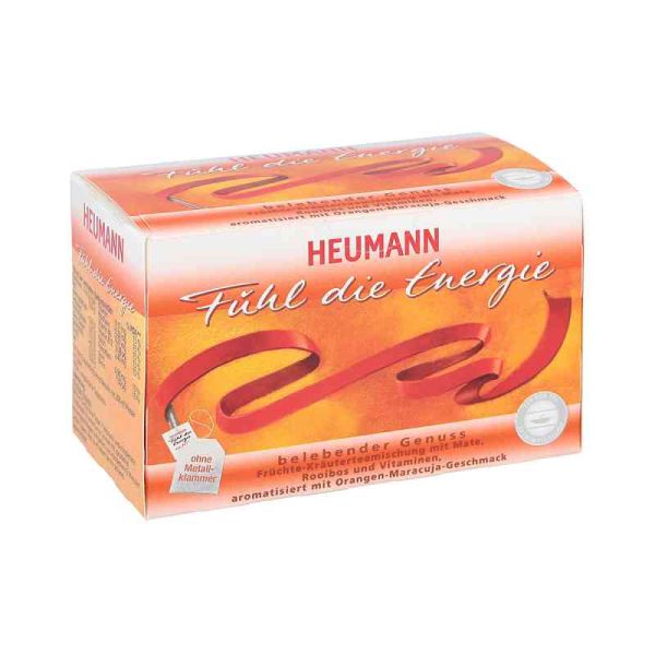 Heumann Fühl die Energie Tee Filterbeutel (20 stk)