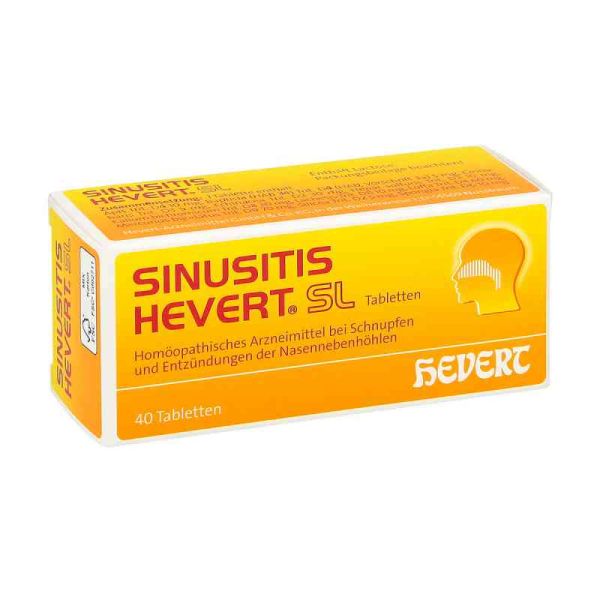 Sinusitis Hevert Sl Tabletten (40 stk)