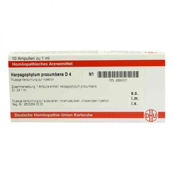 Harpagophytum Proc. D 4 Ampullen (10X1 ml)