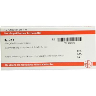 Ruta D 4 Ampullen (10X1 ml)