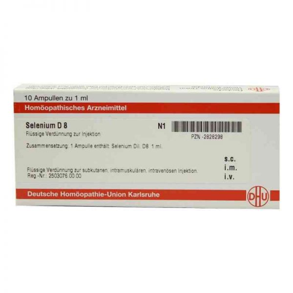 Selenium D 8 Ampullen (10X1 ml)