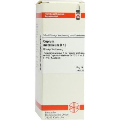Cuprum Metallicum D 12 Dilution (50 ml)