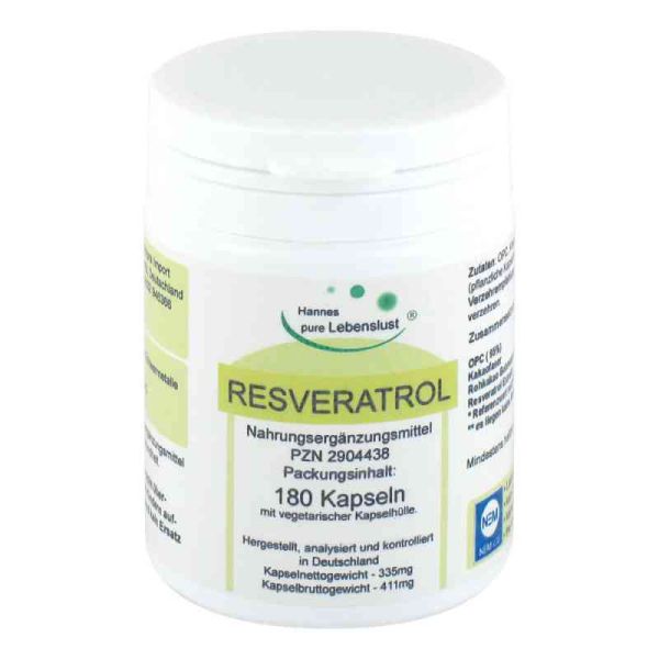 Resveratrol Komplex Vegi Kapseln (180 stk)