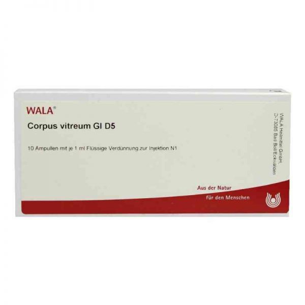 Corpus Vitreum Gl D 5 Ampullen (10X1 ml)