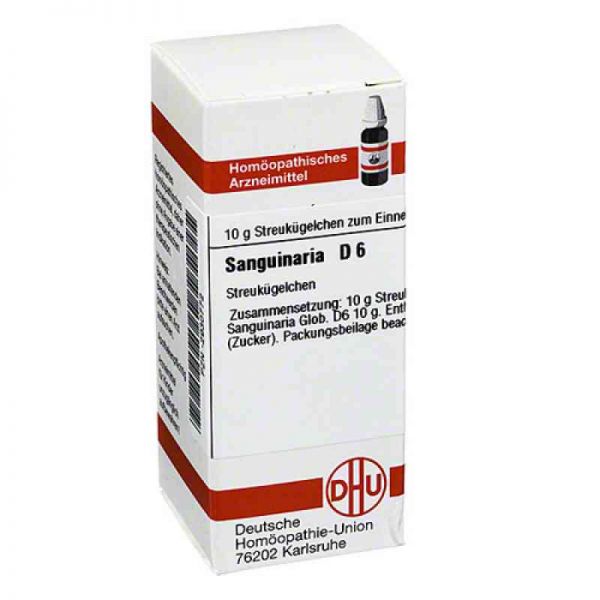 Sanguinaria D 6 Globuli (10 g)