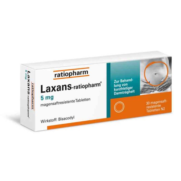 Laxans-ratiopharm 5mg (30 stk)