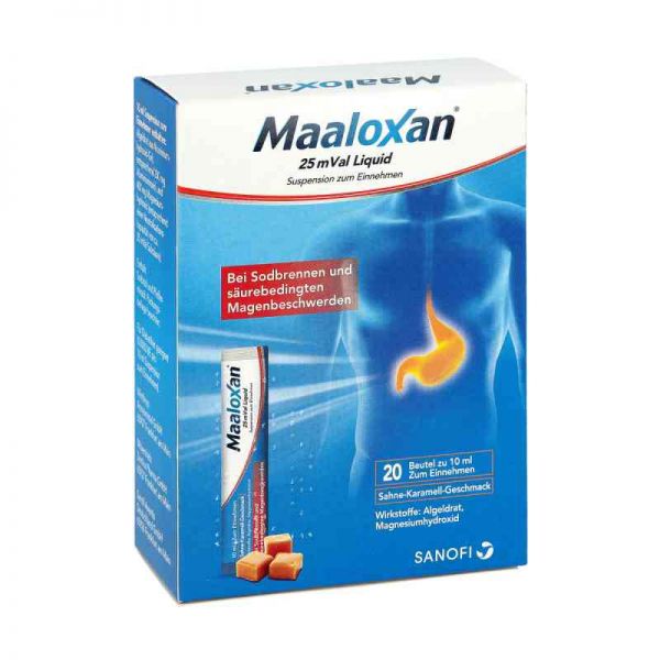 Maaloxan 25mVal Liquid Beutel (20X10 ml)