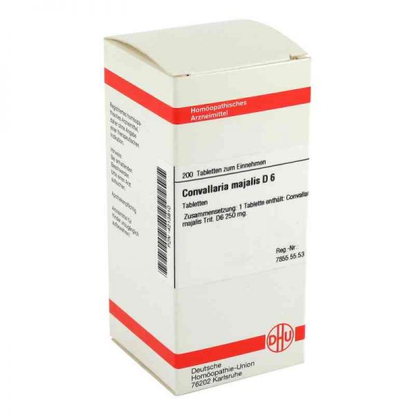 Convallaria Majalis D 6 Tabletten (200 stk)