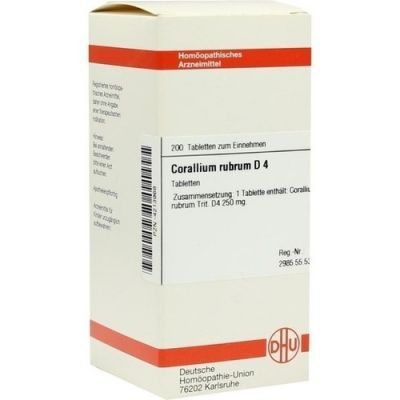Corallium Rubrum D 4 Tabletten (200 stk)