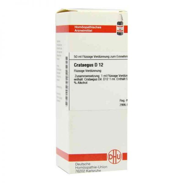 Crataegus D 12 Dilution (50 ml)