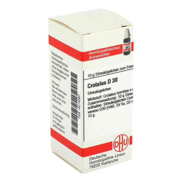 Crotalus D 30 Globuli (10 g)