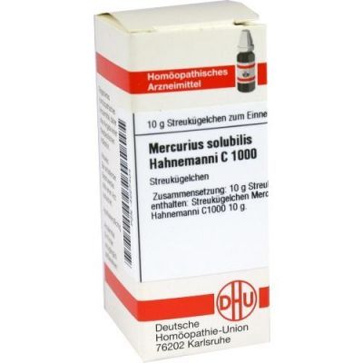 Mercurius Solub. C 1000 Globuli Hahnemann (10 g)