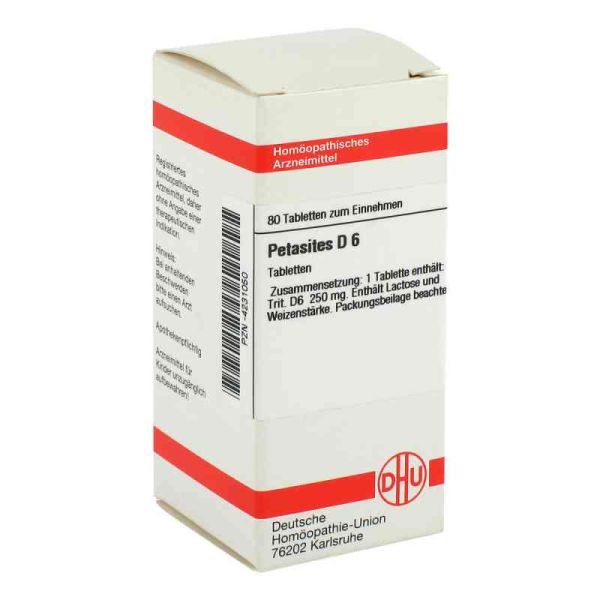 Petasites D 6 Tabletten (80 stk)