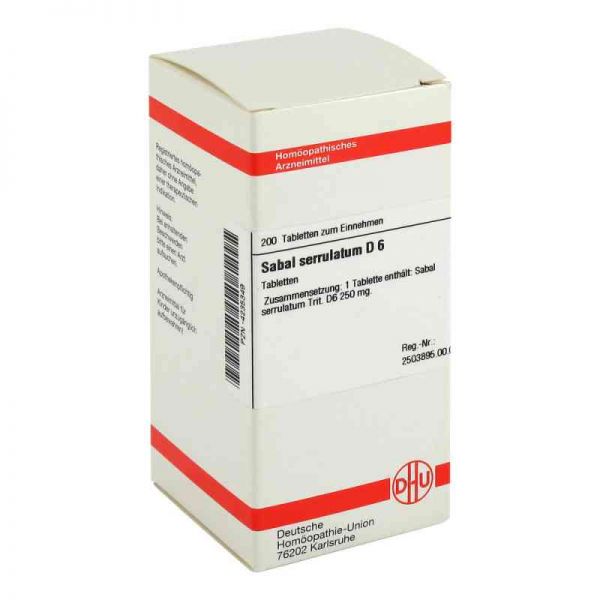 Sabal Serrul. D 6 Tabletten (200 stk)