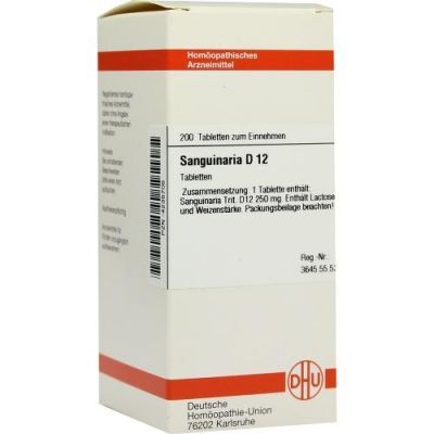 Sanguinaria D 12 Tabletten (200 stk)