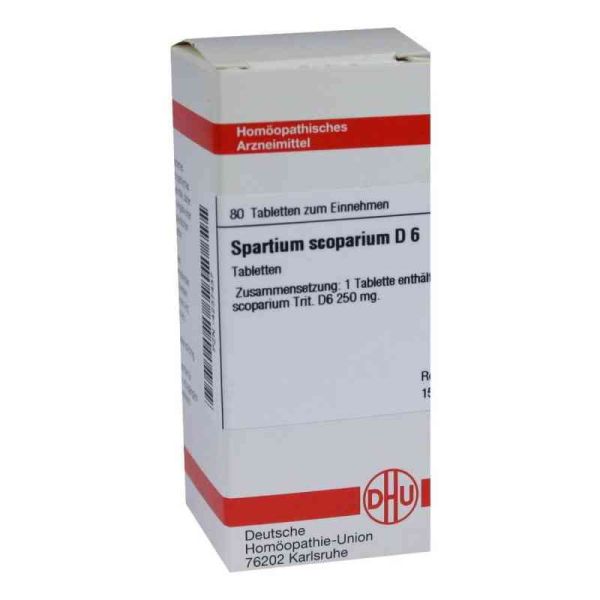 Spartium Scoparium D 6 Tabletten (80 stk)