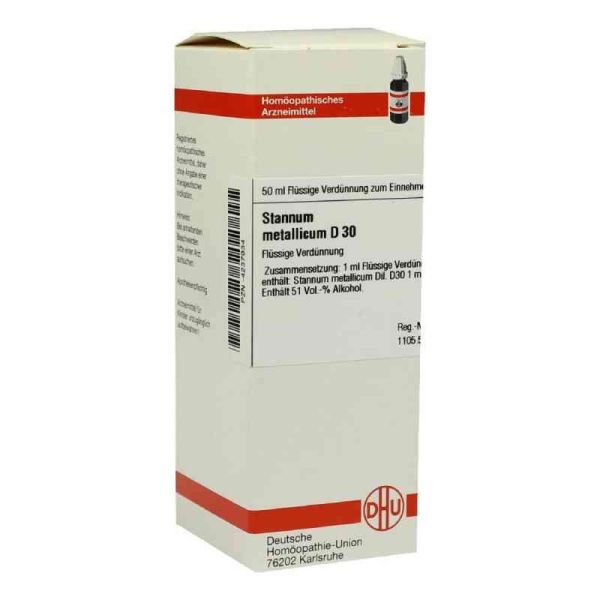 Stannum Met. D 30 Dilution (50 ml)