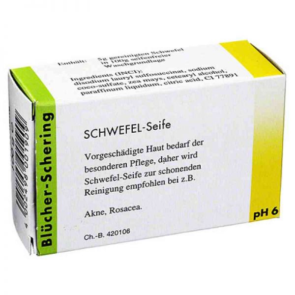 Schwefel Seife Blücher Schering (100 g)