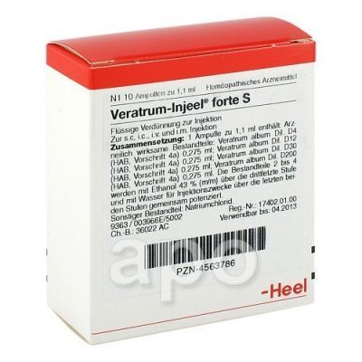 Veratrum Injeel forte S Ampullen (10 stk)